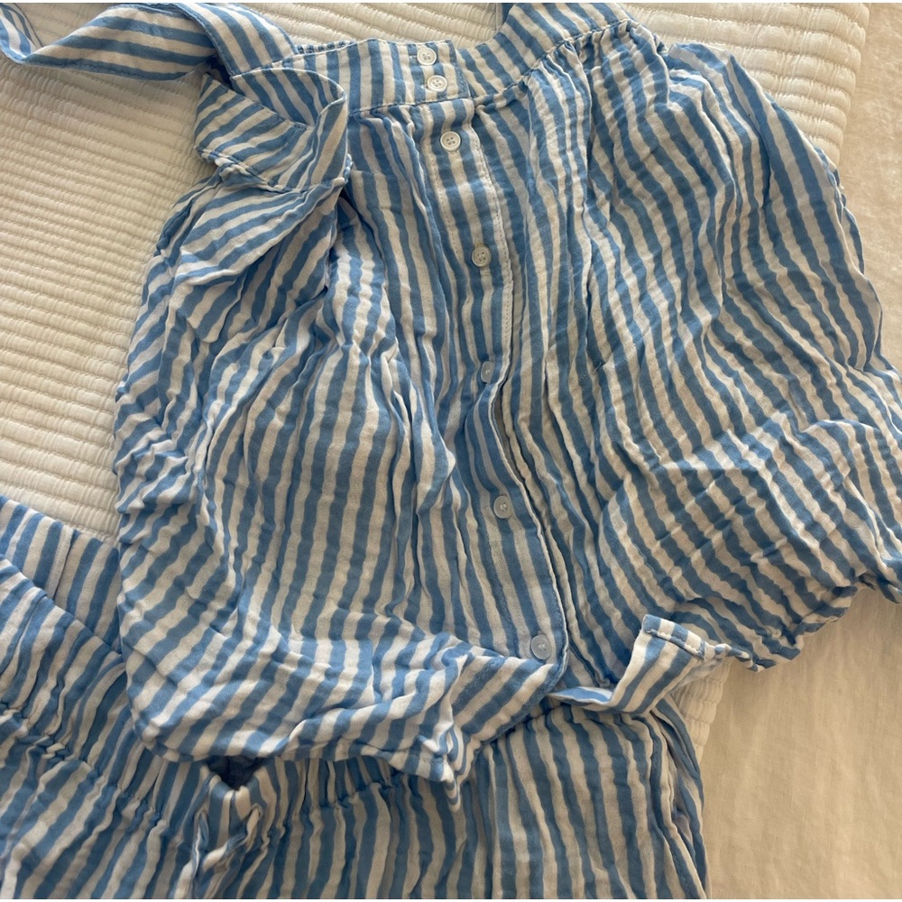 Lake Pajama set  “Hampton blue & white” - perfect condition